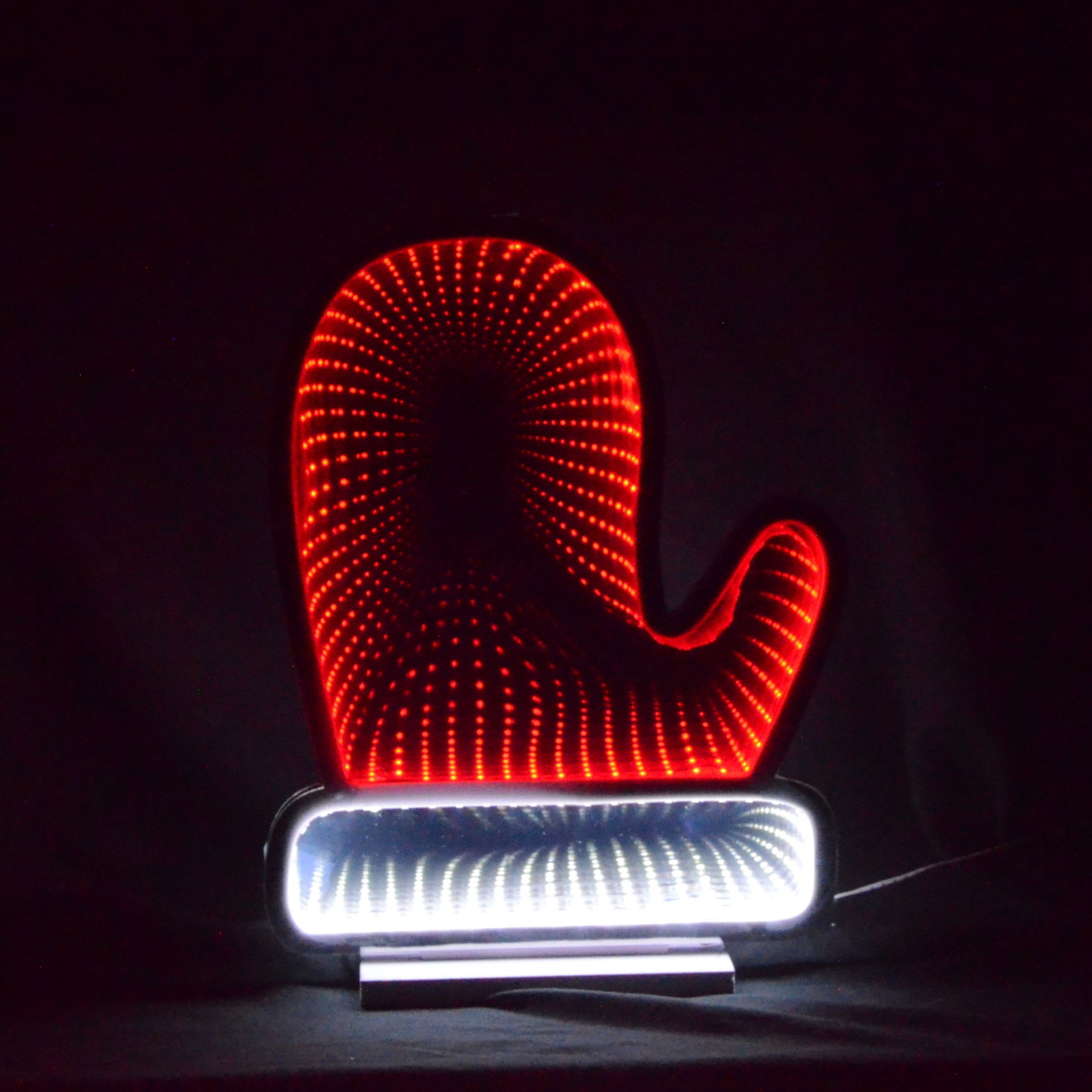 Modern minimalist red glove landscape lamp