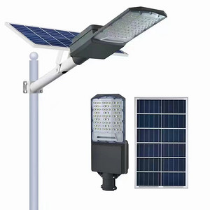 Energy saving solar LED street light