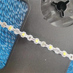 Ultra thin self-adhesive three color LED light strip