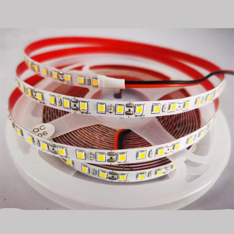 Bare board spray glue bright red LED light strip