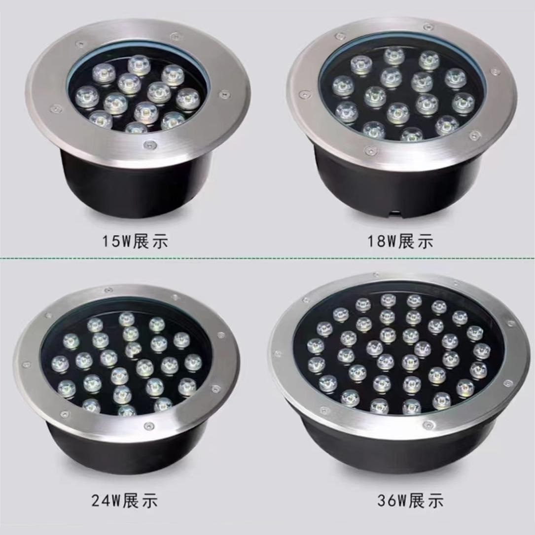 绚丽一体式低压LED水底灯