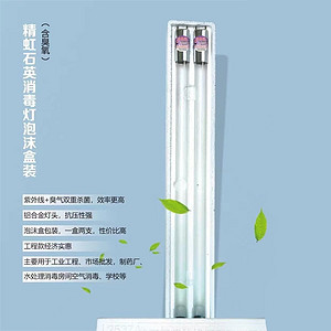 Economic UV ozone dual disinfection LED germicidal lamps