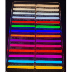 Neon oval light strip