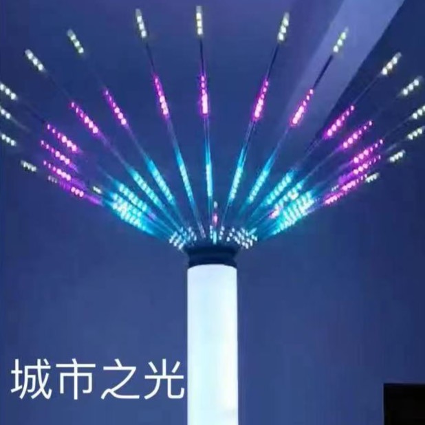 炫彩防水烟花景观灯