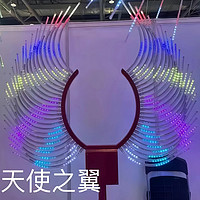 彩色翅膀景观灯