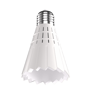 LED design inspired badminton light bulb