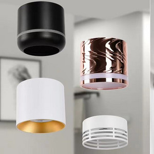 LED design with multiple styles for surface mounted spot light