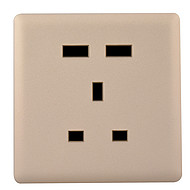 Rose gold two-position five-pin socket