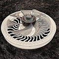 Beige white energy-saving fan light