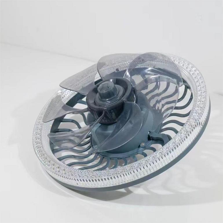 Simple energy-saving fan light gray