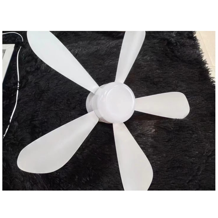 Simple household white fan light