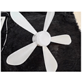 Simple household white fan light