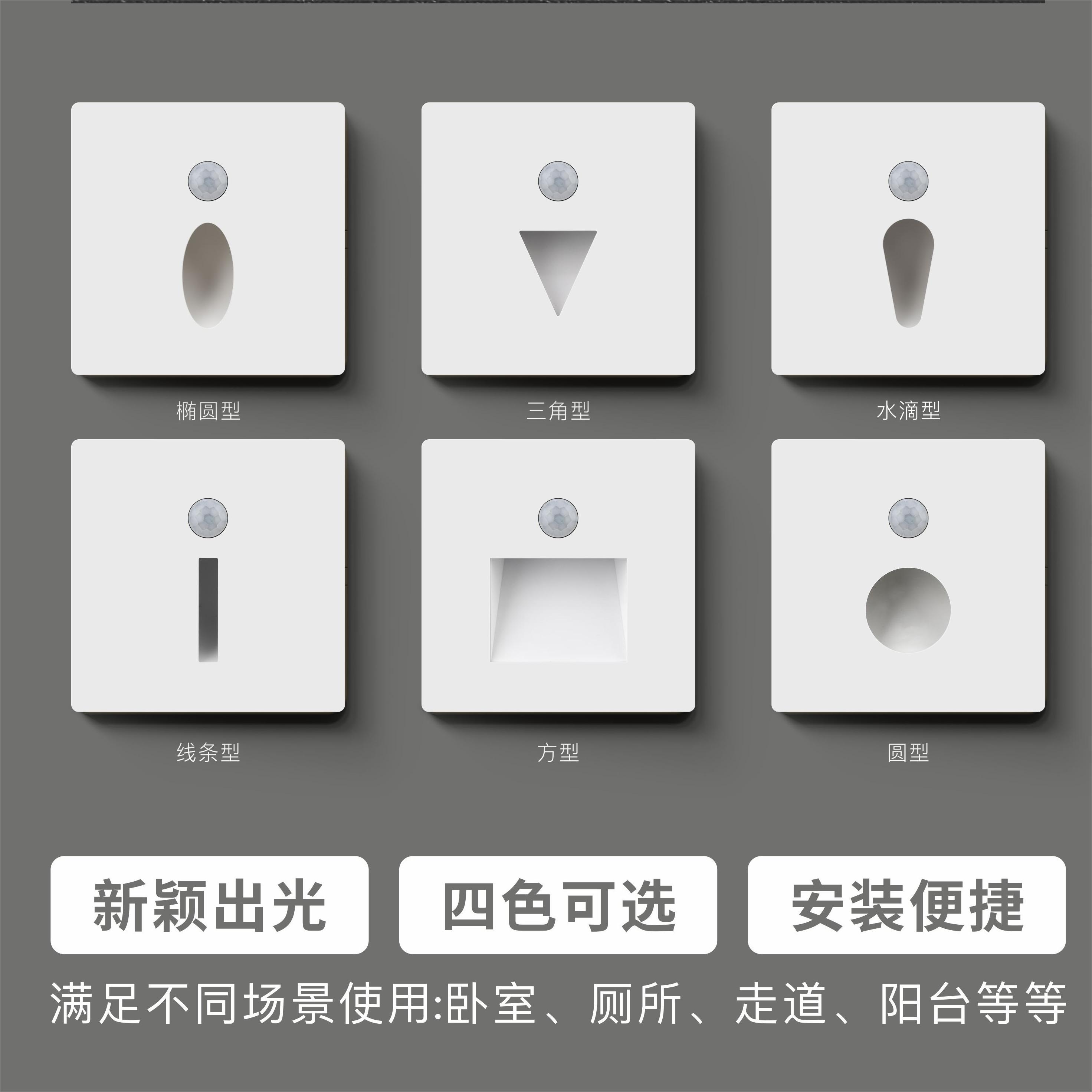 Recessed Intelligent Sensor Footlight