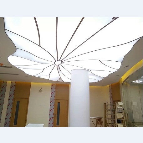 Lotus leaf-shaped ceiling lamp