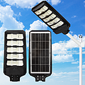 Smart sensor solar outdoor street light