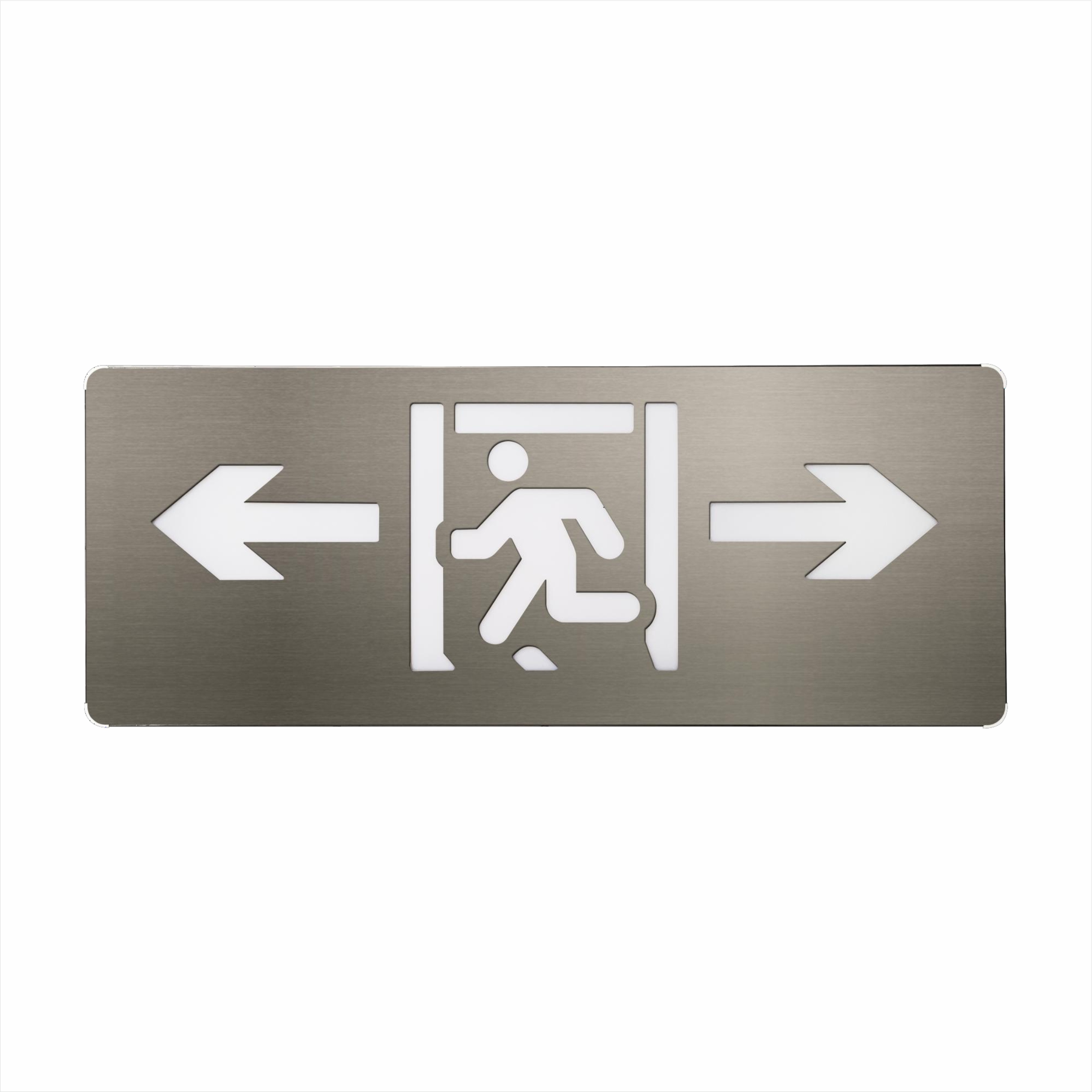 Simple modern safety exit guide sign lamp
