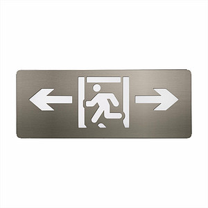 Simple modern safety exit guide sign lamp