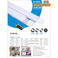 New Colorful Edge Dual Color Purification Lamp Tube