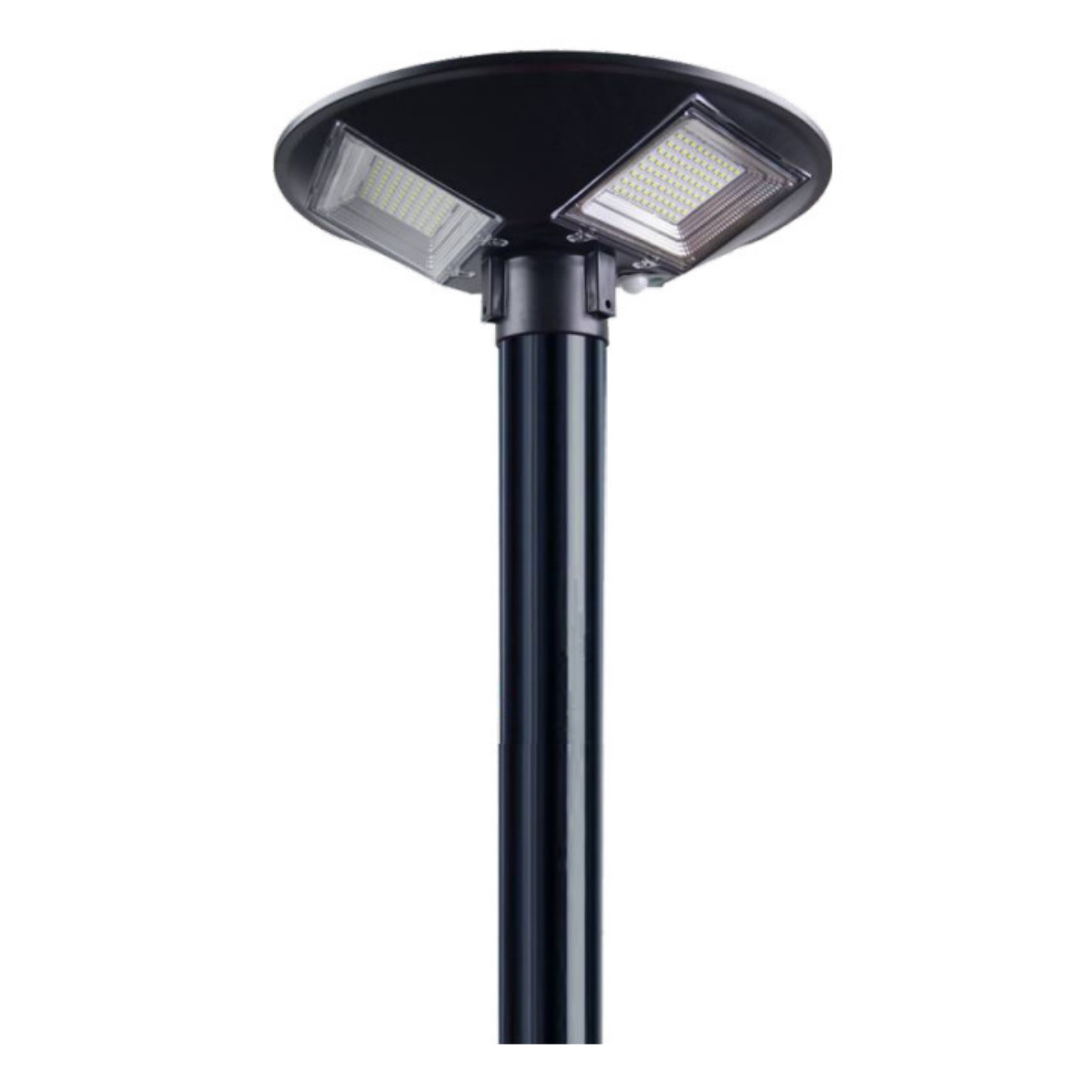 Unique UFO style outdoor courtyard light