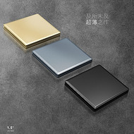 Ultra-thin low-key luxury gilt switch