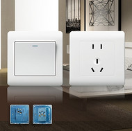 A50 series white concealed switch