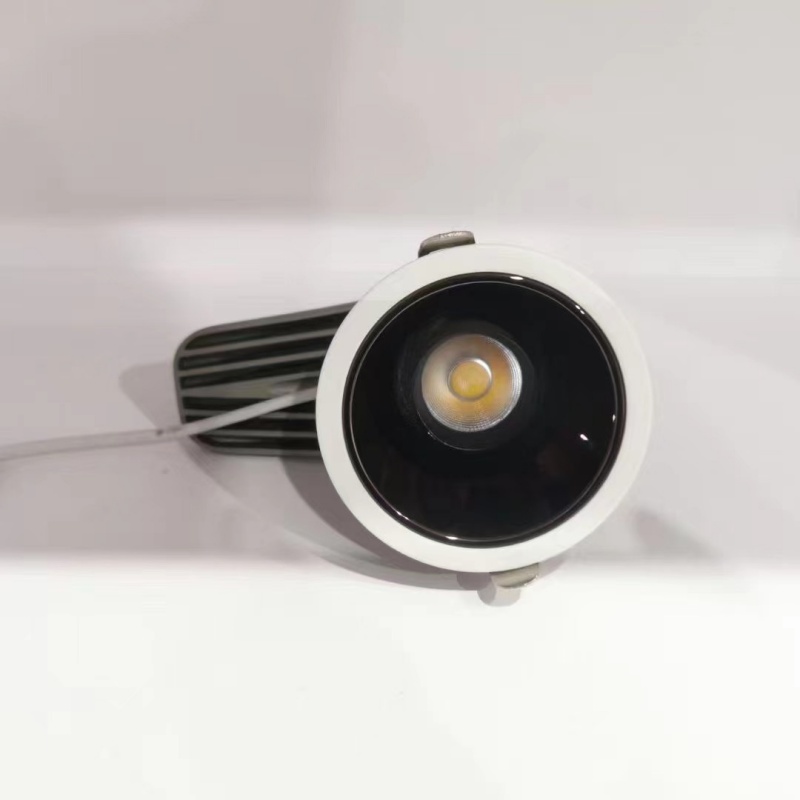 Full spectrum embedded anti dizziness downlight