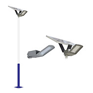 Solar powered outdoor waterproof and sunscreen street lights