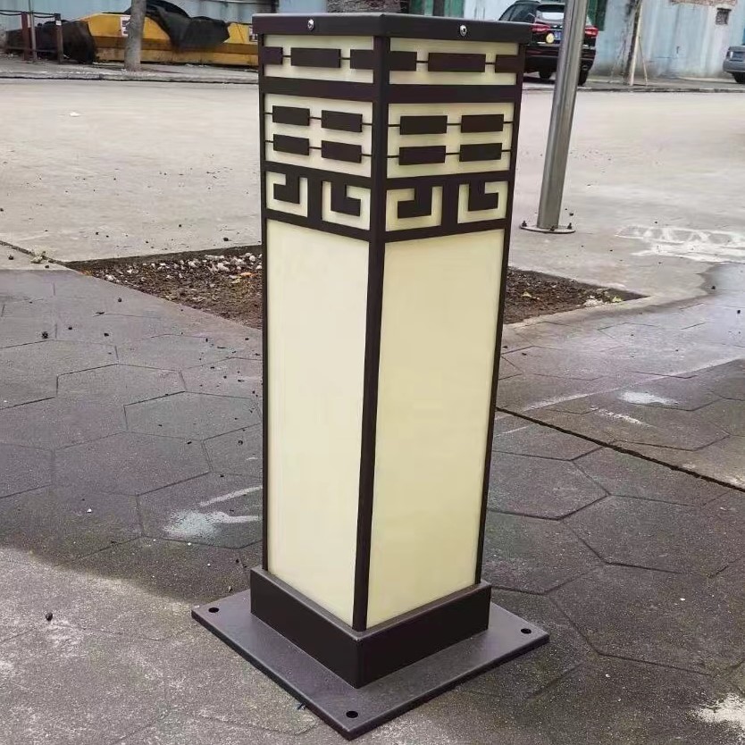 LED outdoor floor to ceiling garden courtyard lights for scenic viewing