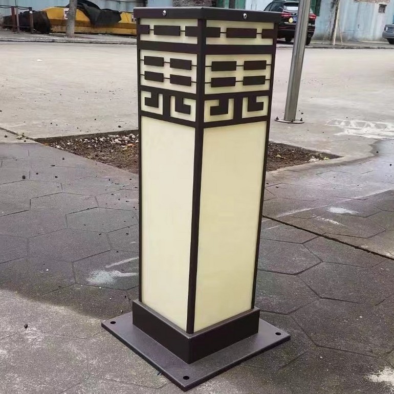 LED outdoor floor to ceiling garden courtyard lights for scenic viewing