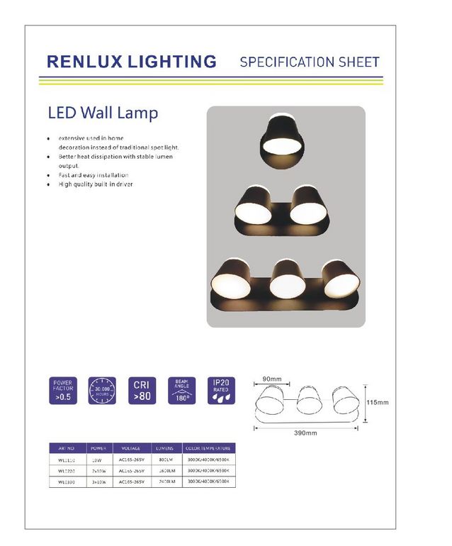 Nordic minimalist bedroom bedside LED reading light wall lamp