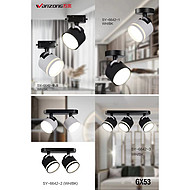 Commercial LED modern spotlights and track lights