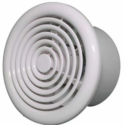 Round household power exhaust fan