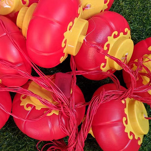 Pumpkin lantern outdoor landscape lights