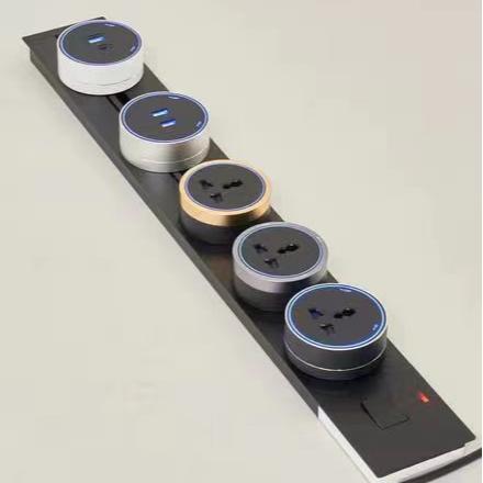 Intelligent ultra-thin power socket