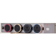 Mobile remote control track socket