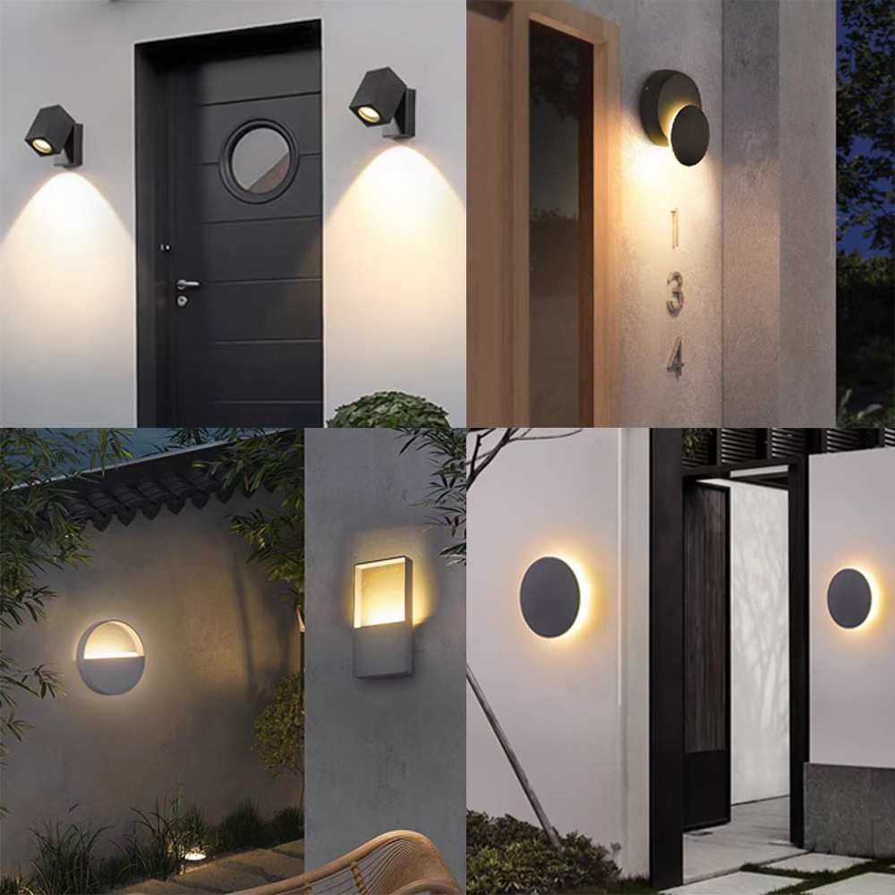 Outdoor waterproof wall light