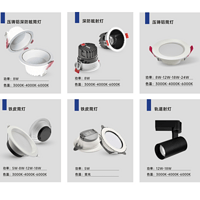 Surface mounted embedded down light