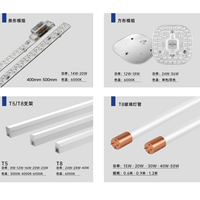 LED replaceable ultra long waterproof light module