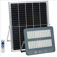 New gray outdoor floodlight