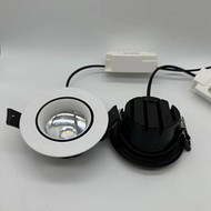 LED anti-glare downlight anti-fog