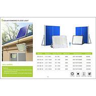 Outdoor floodlight, high-power solar light, outdoor light