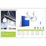 Solar lighting waterproof split type one trailer two hanging bulb