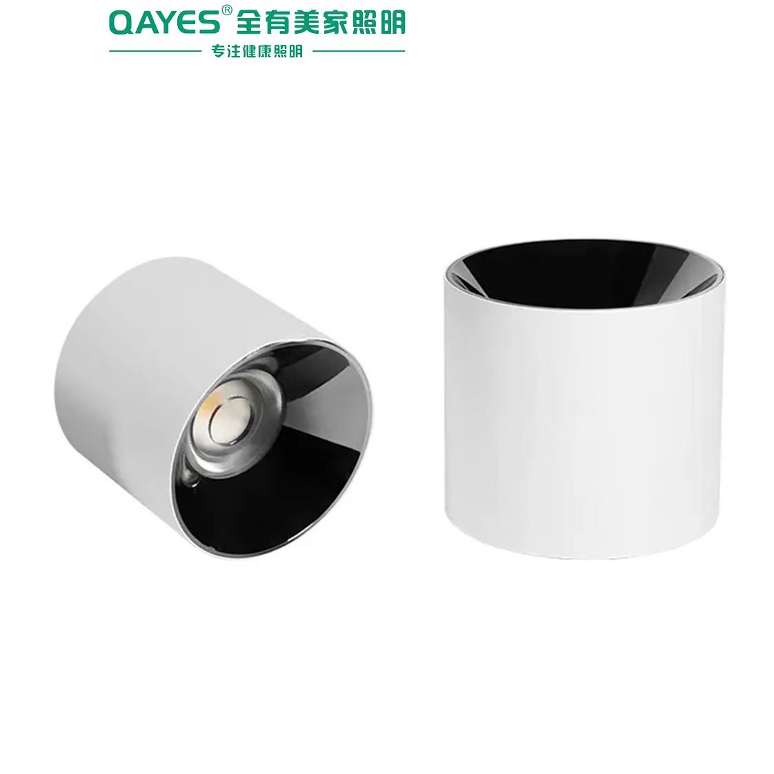 Surface-mounted downlight LED ceiling light