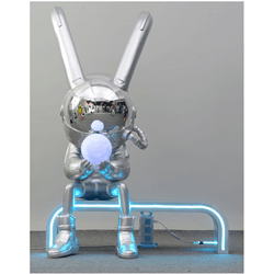 Advanced mechanical rabbit living room floor lamp
