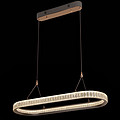 High-end light luxury oval dining chandelier