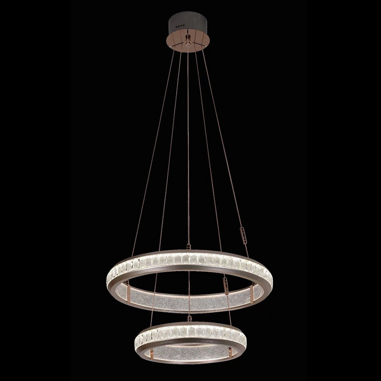 Italian circular pendant light, high-end and atmospheric