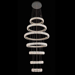 Fashionable villa duplex long chandelier