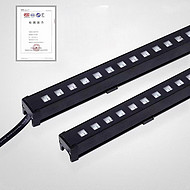 LED line light outdoor waterproof RGB seven color warm yellow contour hard wall washer