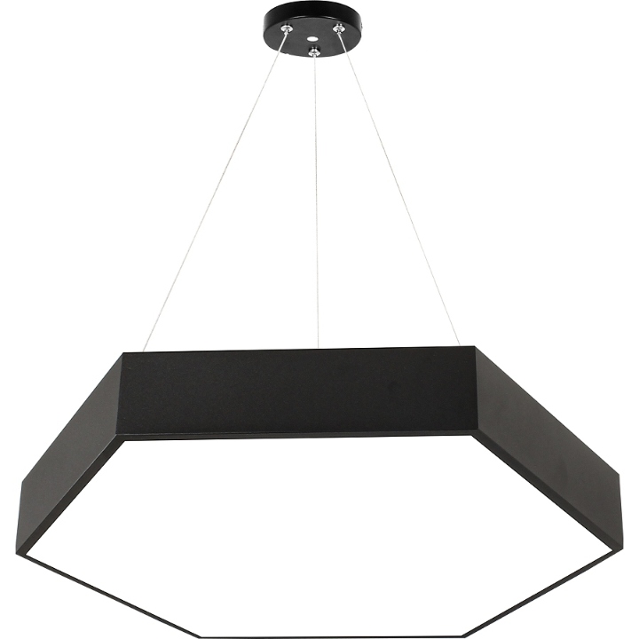 Creative hexagonal office pendant light