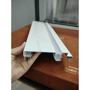 No drilling required wall mounted light trough